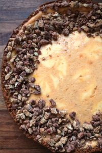 Pumpkin Swirl Cheesecake.