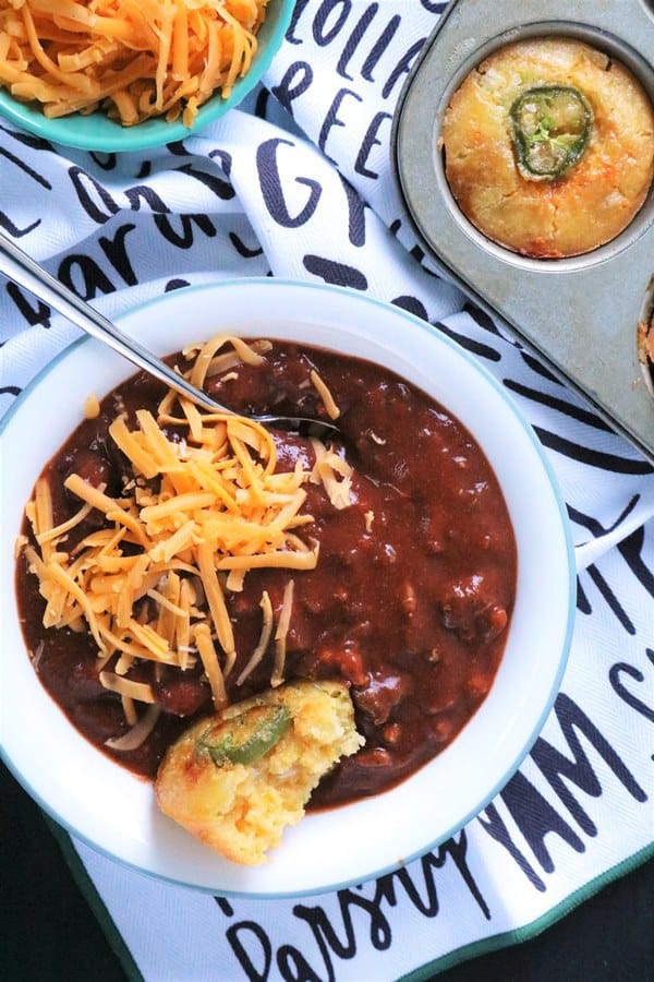 Jalapeno Cornbread & Chili