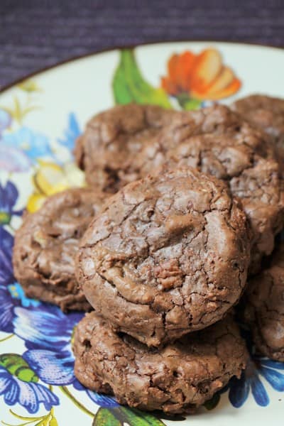 Gluten-Free Brownie Cookies #glutenfree
