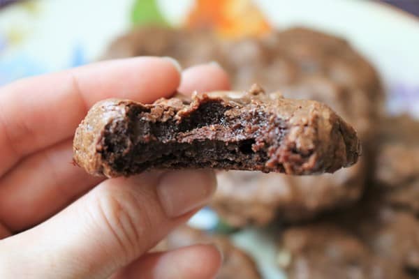 Gluten-Free Brownie Cookies #glutenfreecookie