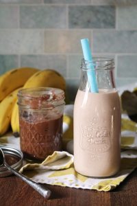 Nutella Breakfast Smoothie.