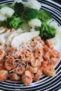 Pasta with Lighter Vodka Sauce #lighter #thespiffycookie