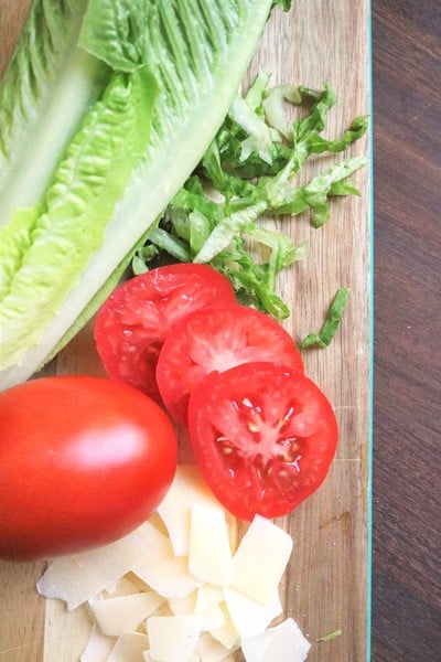 Chicken Caesar Salad Pizza Toppings