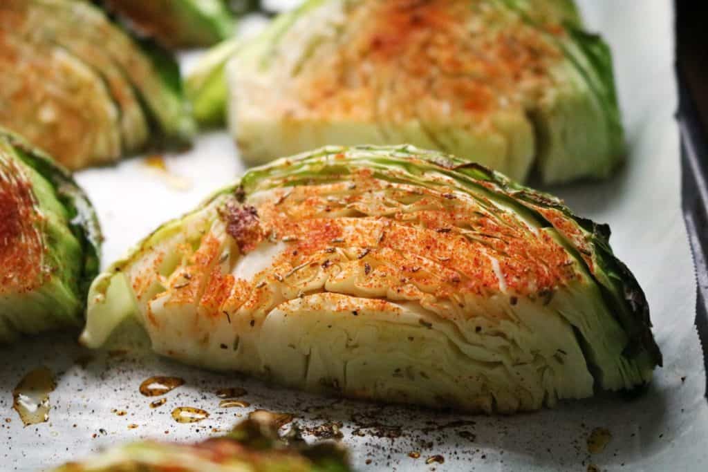Roasted Cabbage Wedges with Smoked Paprika 2
