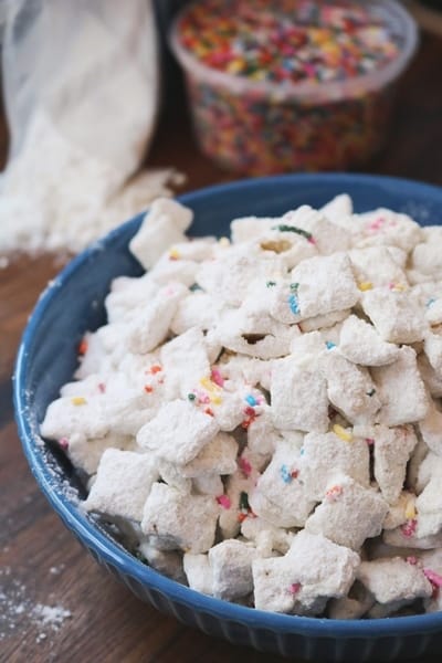 Cake Batter Puppy Chow 3