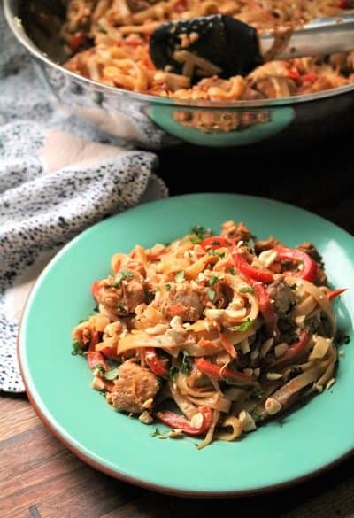 Chicken Pad Thai #weeknight