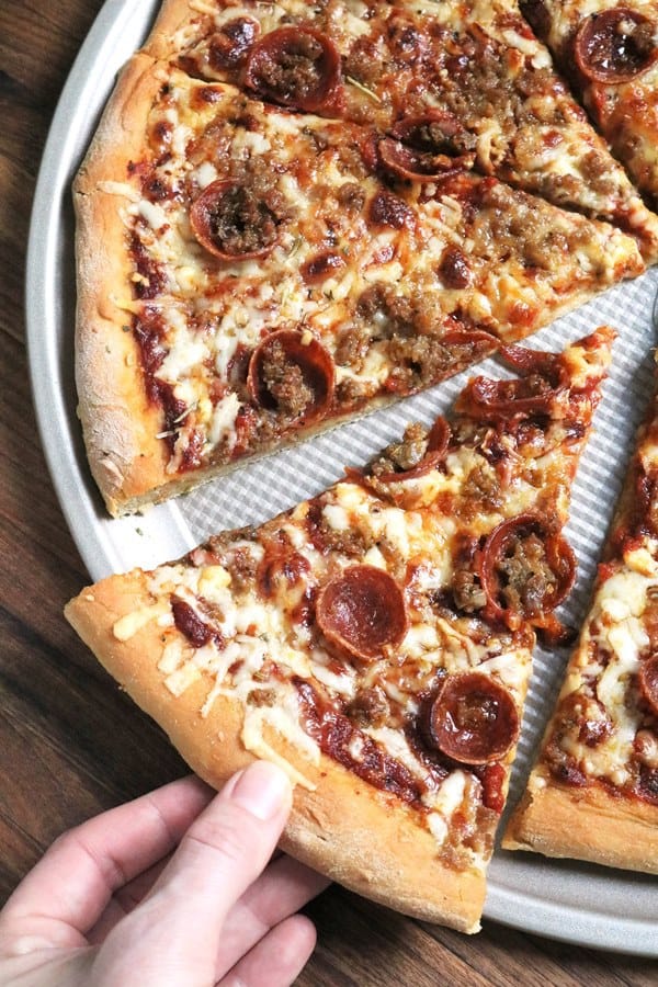 Whole Wheat Thin Crust Pizza Dough