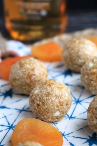 Easy Granola Bites with Apricot and White Chocolate