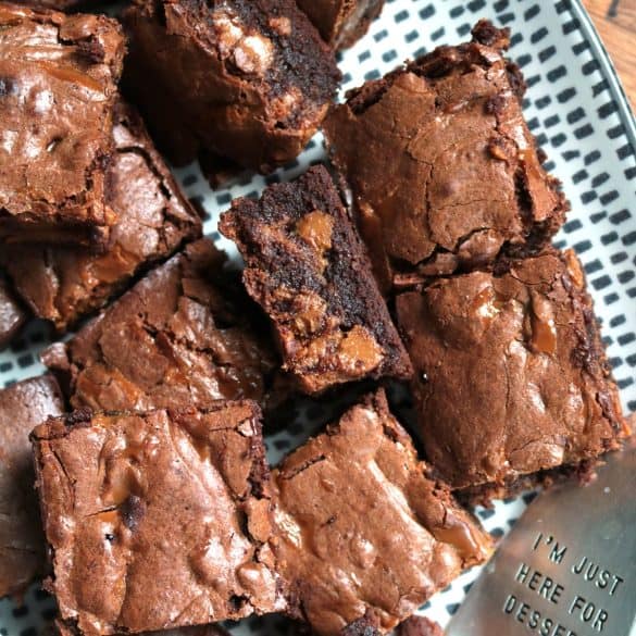 Dulce de Leche Brownies.