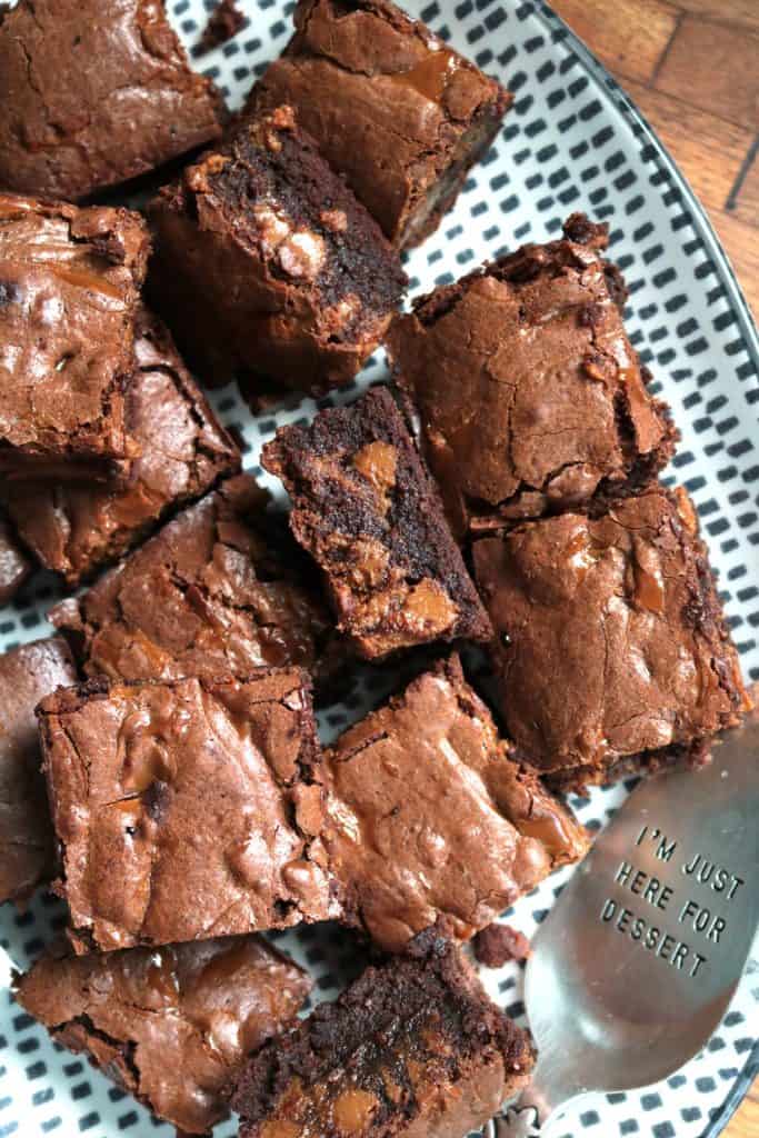 Dulce de Leche Brownies.