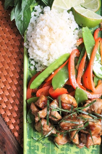Spicy Basil Chicken #basil #spicy