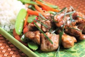 Spicy Basil Chicken #chickenthighs