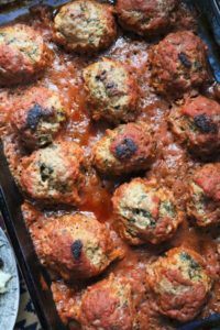 Baked Turkey Meatballs