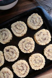 Cinnabon Roll Rice Krispies Treats without Icing.