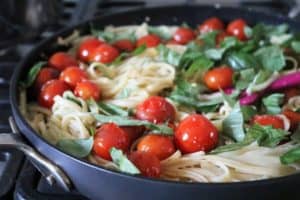 Easy Weeknight Zucchini Pasta with Creamy Lemon-Basil Sauce
