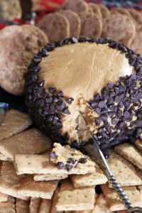 Buckeye Dessert Cheese Ball.