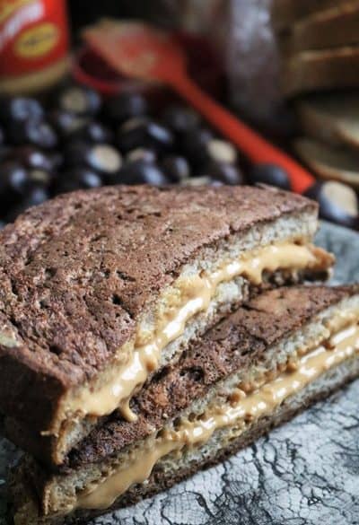 Peanut Butter and Chocolate French Toast #PBchocSat