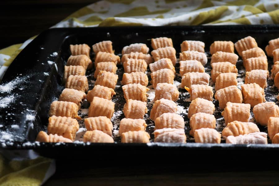 Homemade Sweet Potato Gnocchi