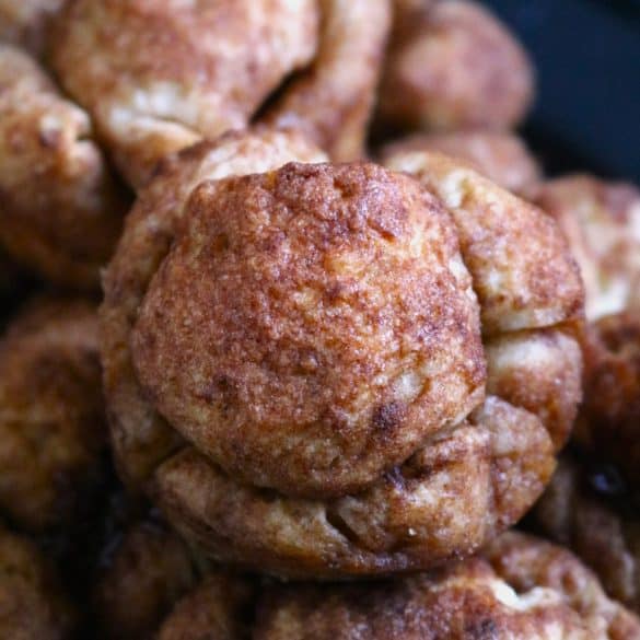 Buckeye Monkey Bread Muffins.