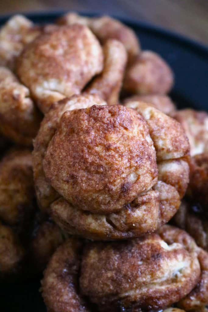 Buckeye Monkey Bread Muffins.