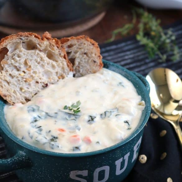 Chicken Gnocchi Soup.