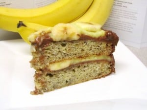 Choc Banana Cream Cake
