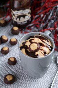 Buckeye Mug Cake for One