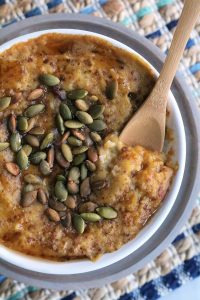 Single Serving Baked Pumpkin Oatmeal