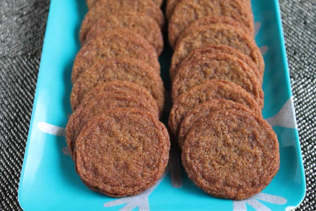 Chewy Molasses Cookies 1