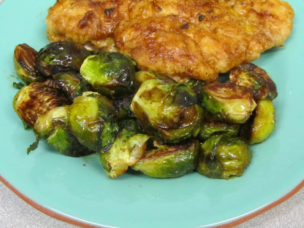 Brussels Sprouts with Honey Vinaigrette