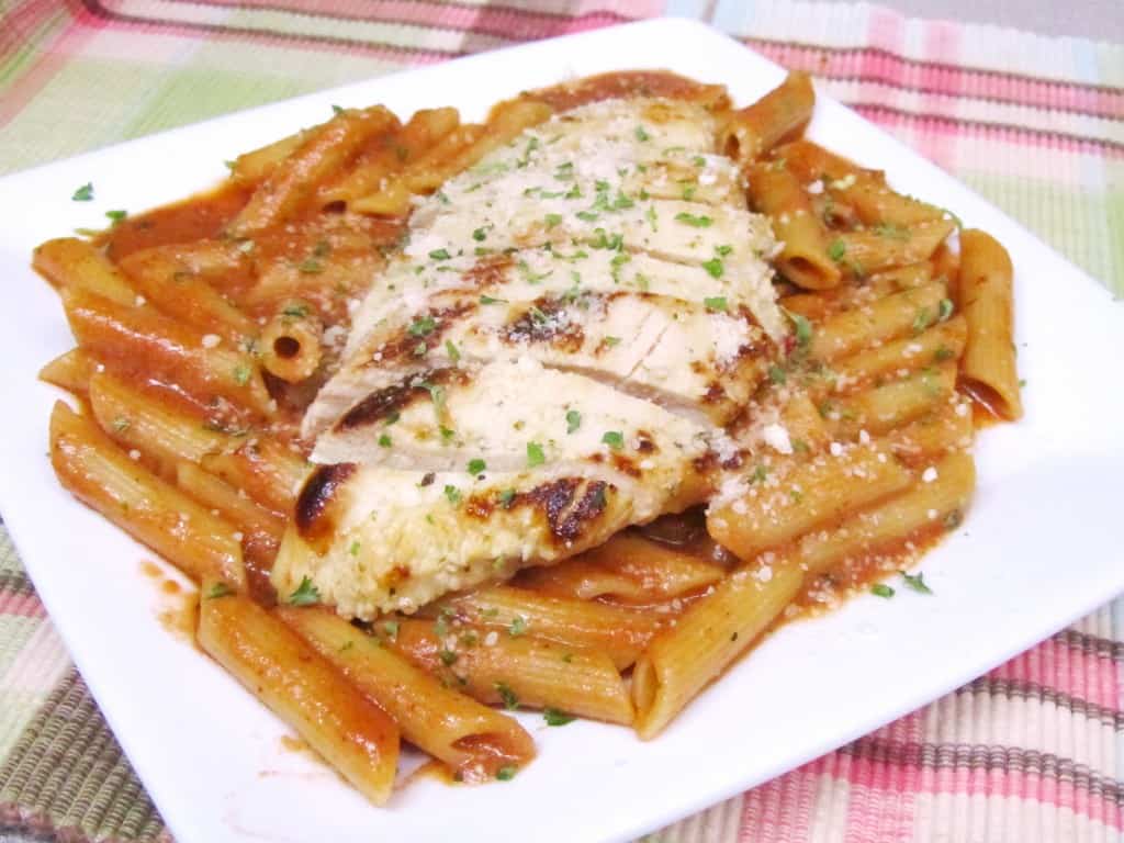 Skinny Creamy Italian Chicken Skillet