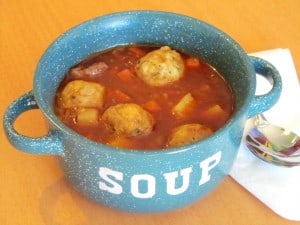 Goulash with Herb Dumplings