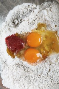 Making Homemade Ravioli.