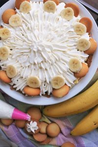 Homemade Banana Pudding Pie