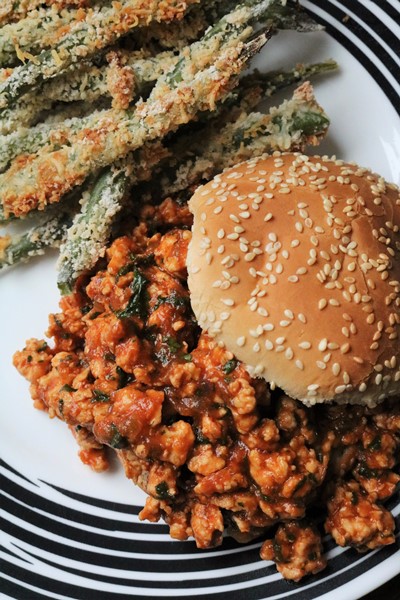 Ground Turkey Sloppy Joes #hoisin