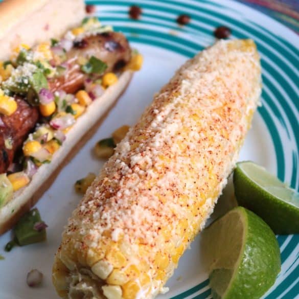 Healthier Elote - Mexican Street Corn.