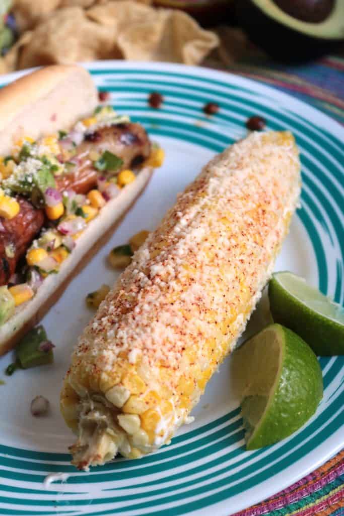 Healthier Elote - Mexican Street Corn.
