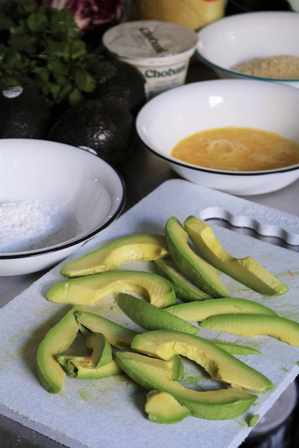 How to Make Oven-Fried Avocado Tacos