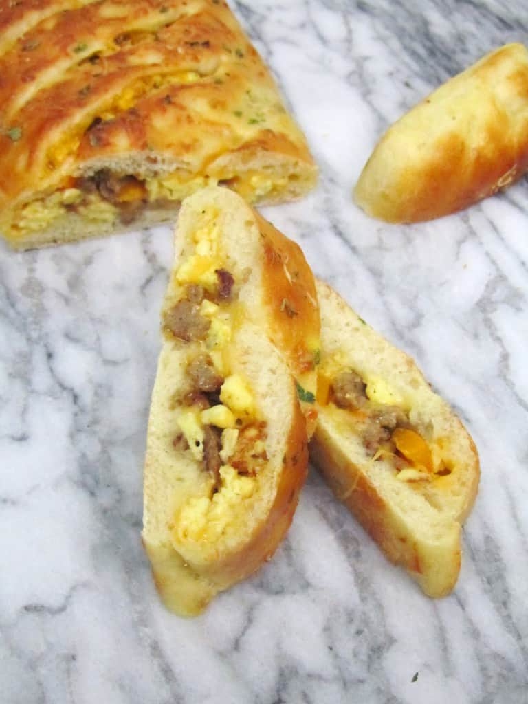 Breakfast Stromboli The Spiffy Cookie