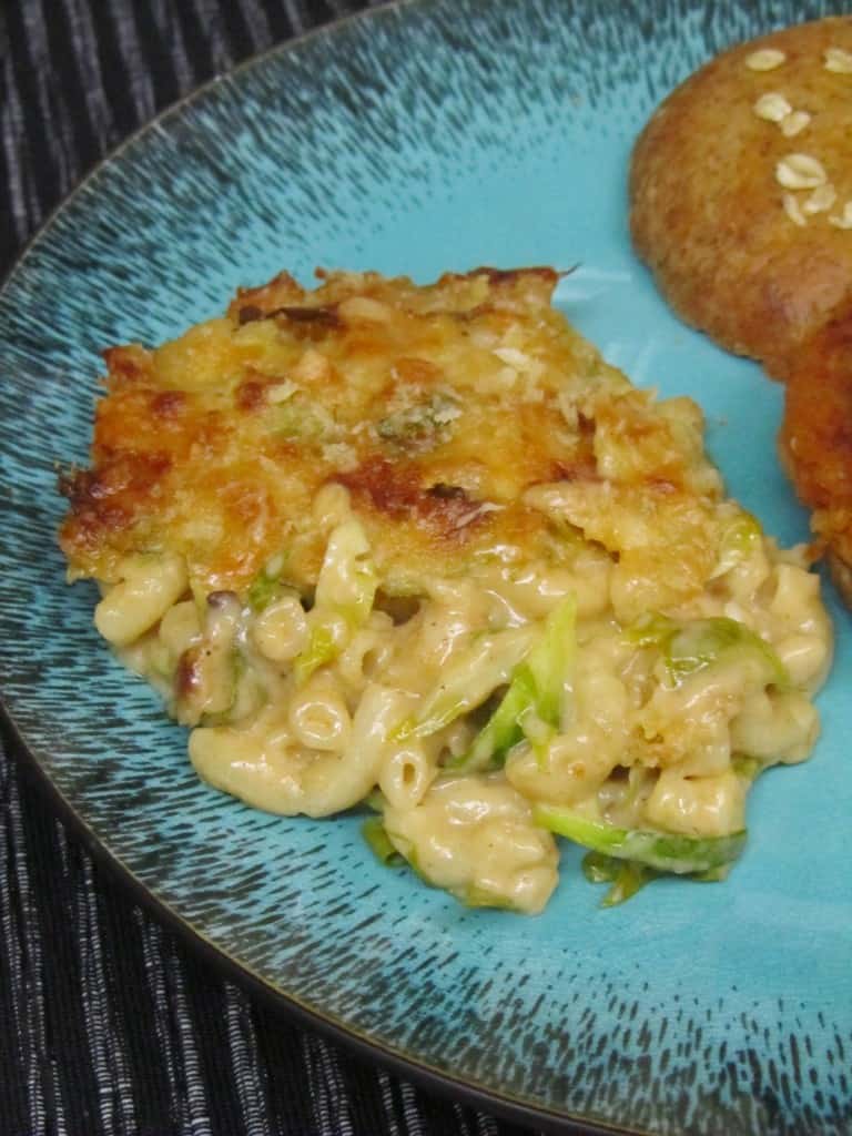 Brussels Sprout Mac and Cheese