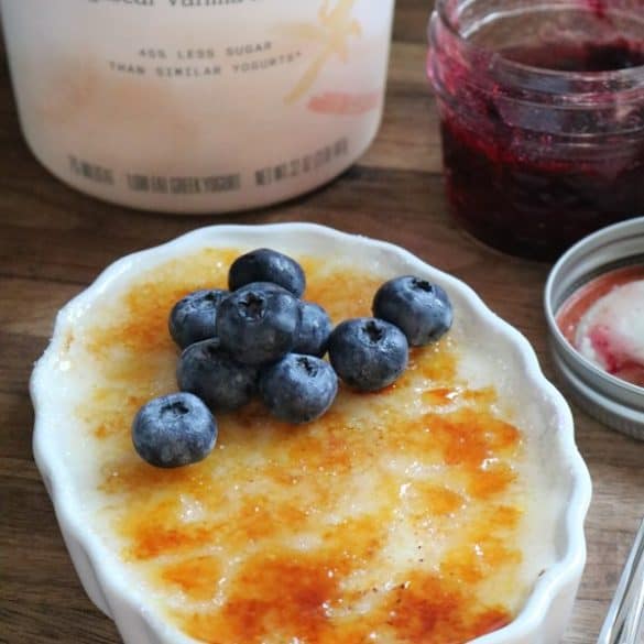 Breakfast Crème Brulee for One