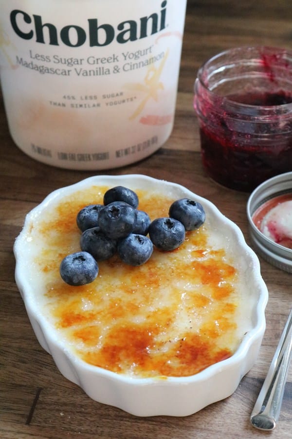 Breakfast Crème Brulee for One