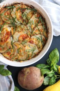 Potato and Yellow Squash Gratin