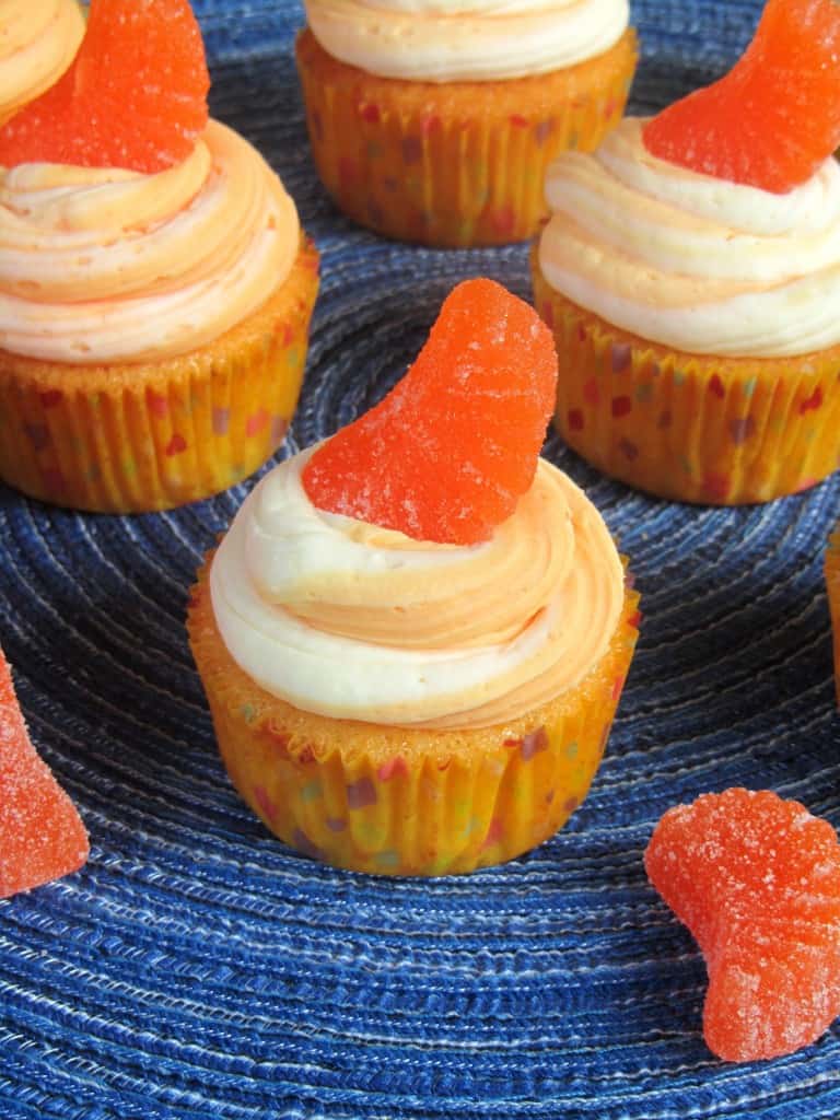 Orange Creamsicle Cupcakes 2