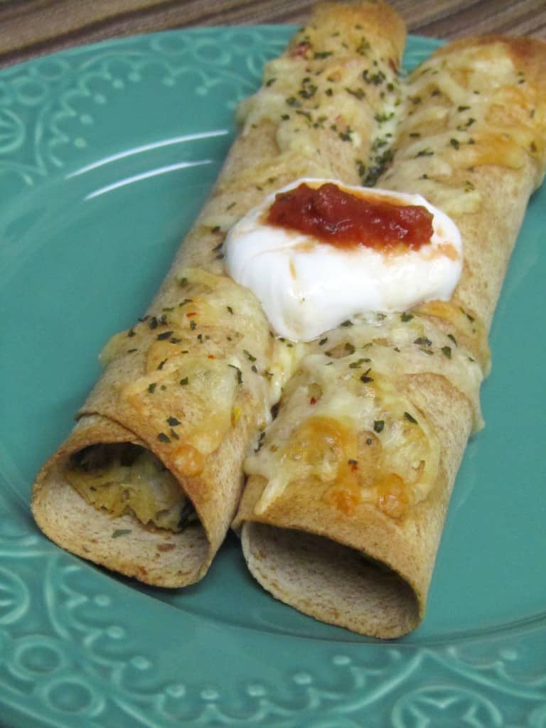 Chicken and Spinach Enchiladas 1