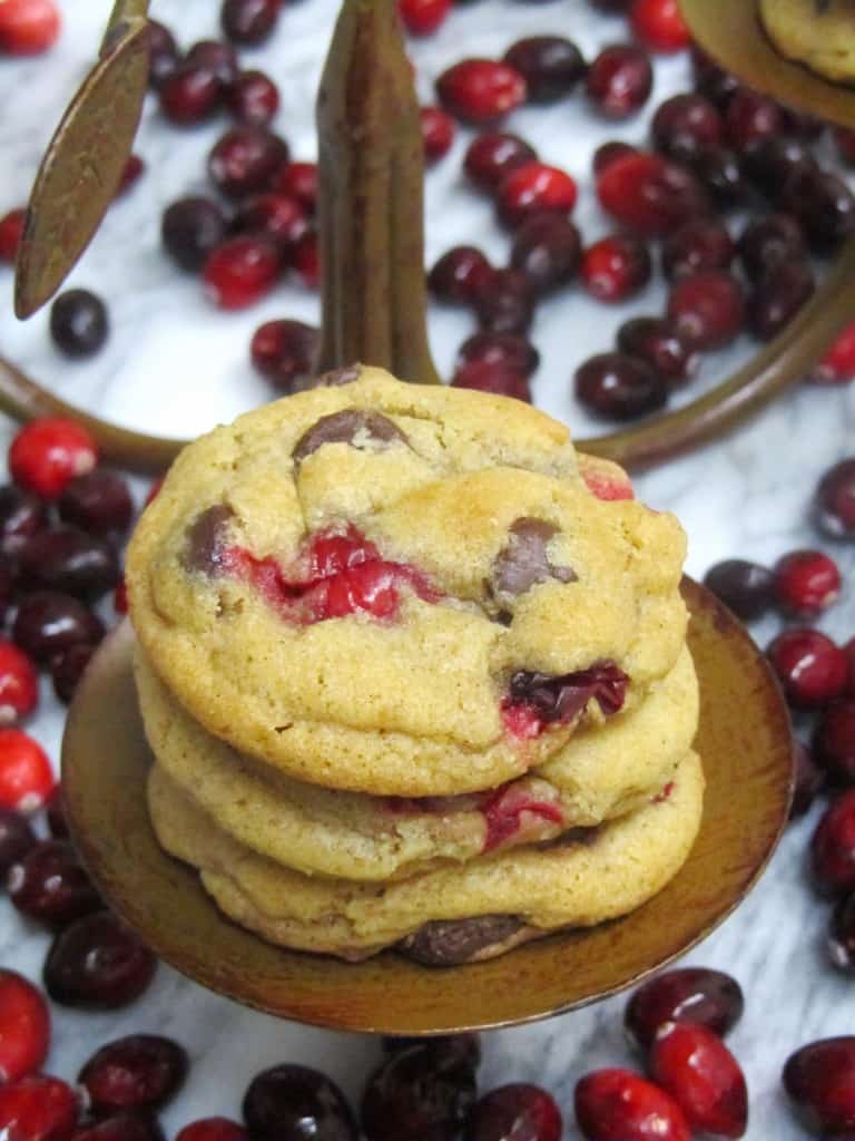 Cranberry Chocolate Chunk Brown Butter Cookies 2