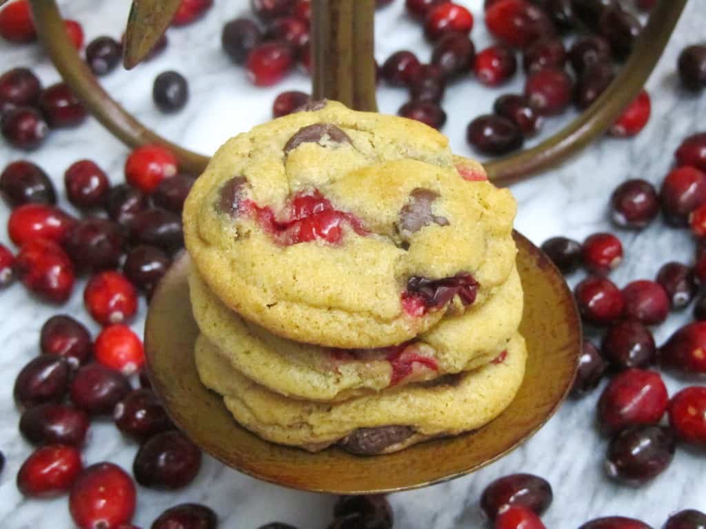 Cranberry Chocolate Chunk Brown Butter Cookies 3