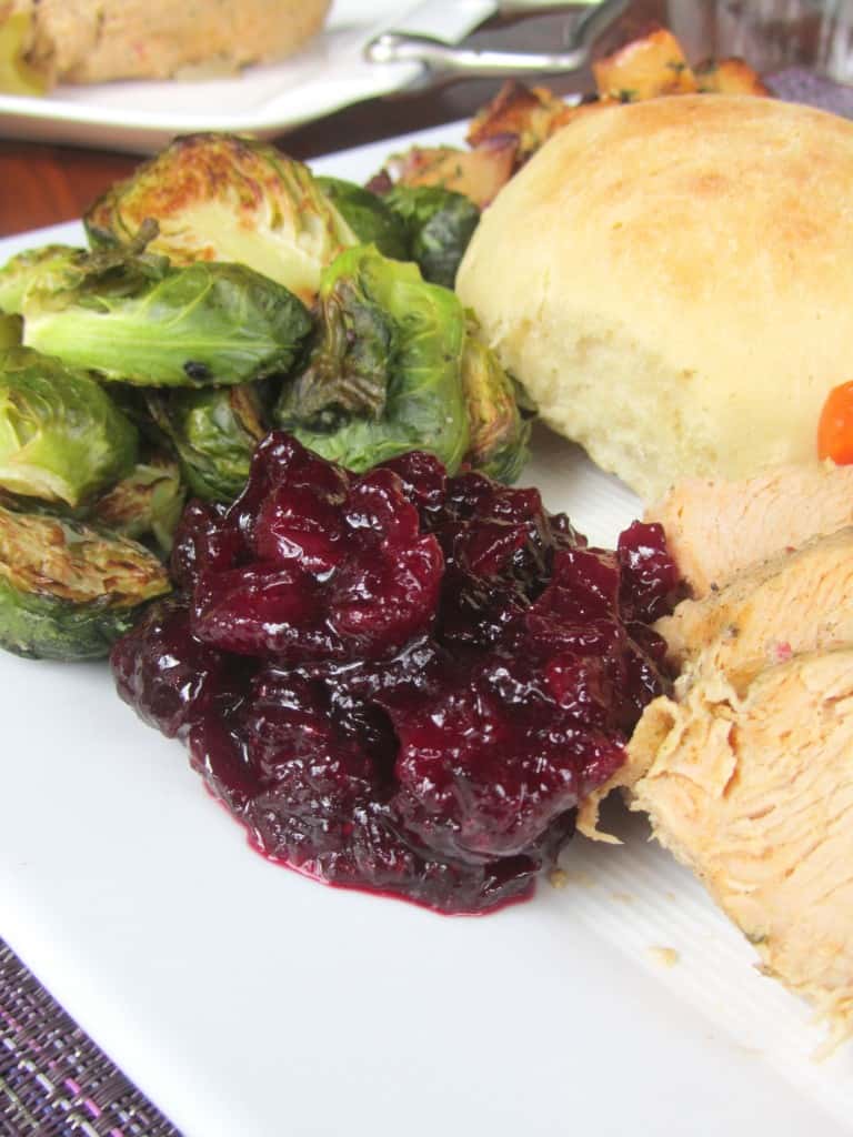 Cranberry-Pomegranate Sauce