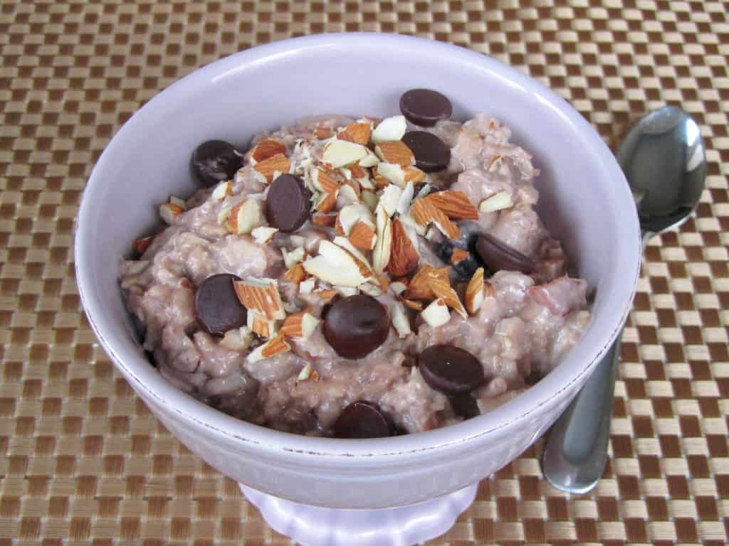 Overnight, Slow Cooker Ice Cream Oatmeal 1