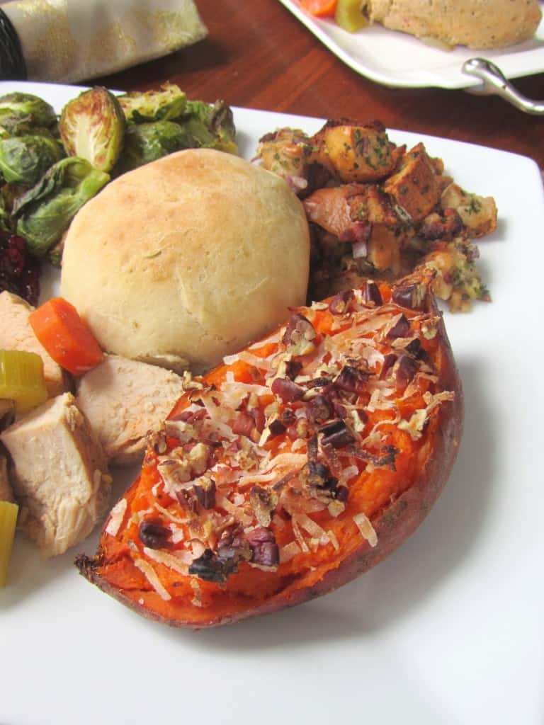 Twice Baked Sweet Potatoes